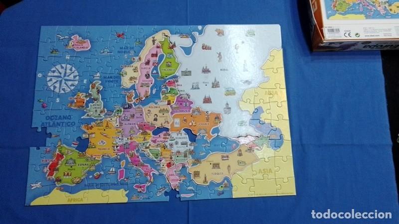 Puzzles: Puzzle Paises de Europa incompleto - Foto 1