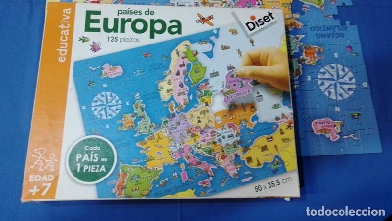Puzzles: Puzzle Paises de Europa incompleto - Foto 2