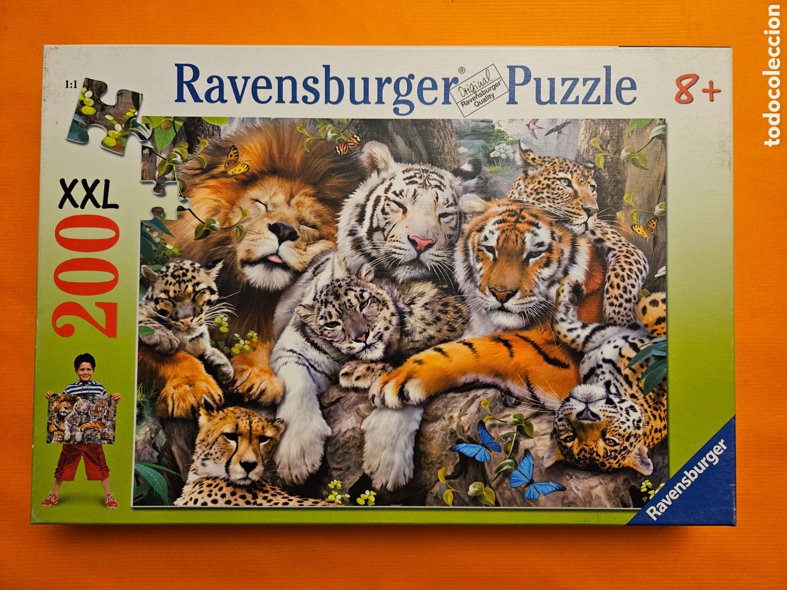 Puzzles: PUZZLE SIESTA GATO RAVENSBURGER 200 XXL - Foto 1