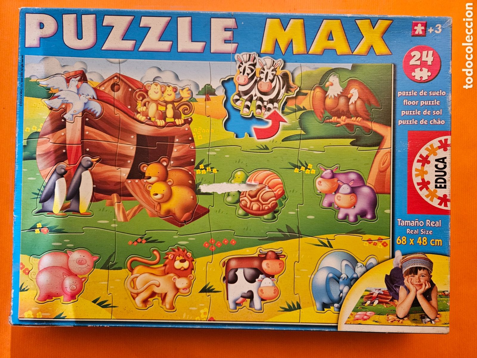 Puzzles: PUZZLE MAX EDUCA PIEZAS GRANDES - Foto 1