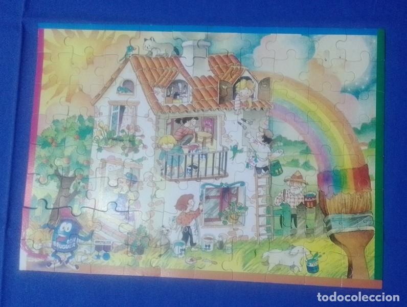 Puzzles: Puzzle casa y arcoiris - Foto 2