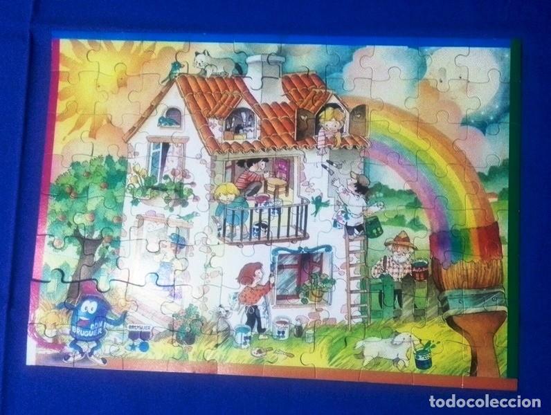 Puzzles: Puzzle casa y arcoiris - Foto 1