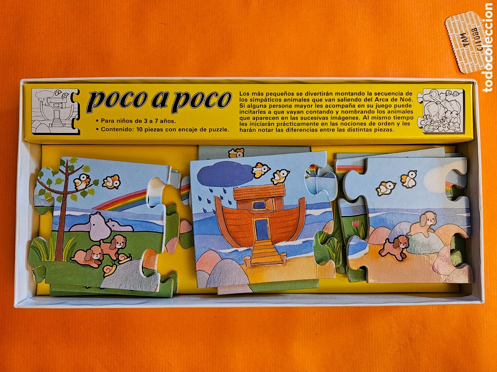 Puzzles: PUZZLE MADERA POCO A POCO EDUCA 1984 - Foto 3