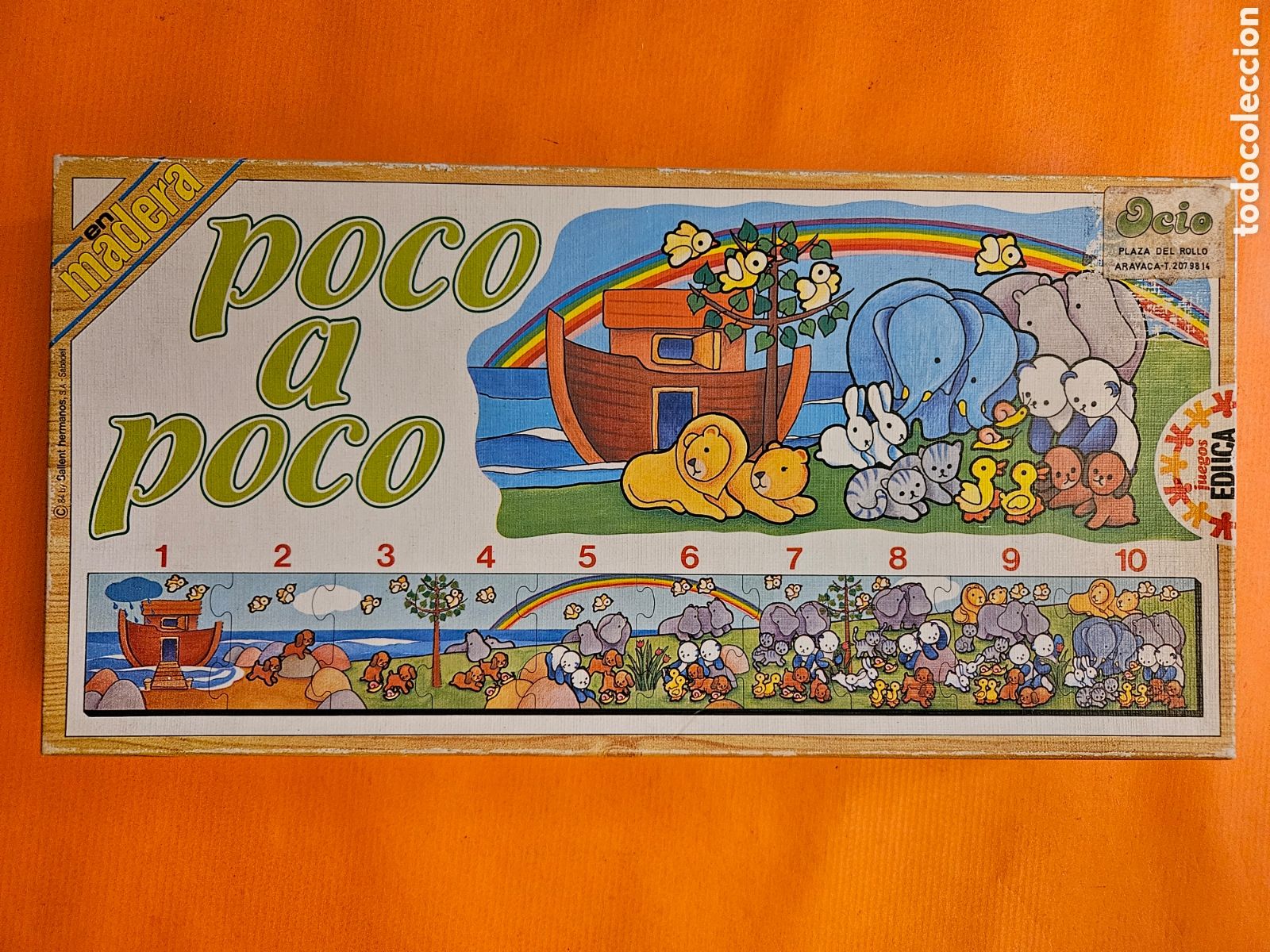 Puzzles: PUZZLE MADERA POCO A POCO EDUCA 1984 - Foto 1