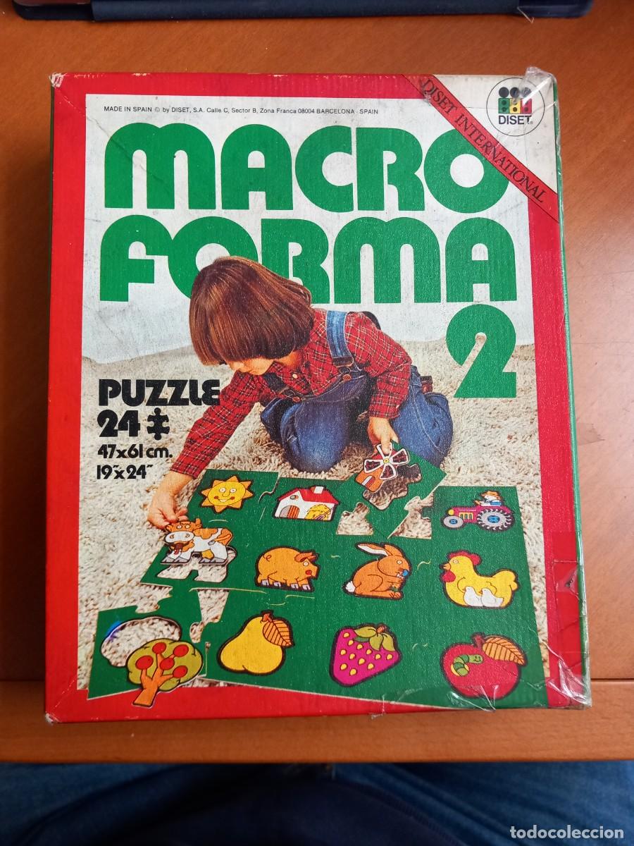 Puzzles: Puzzle Macro Forma 2, de diset. Completo - Foto 1