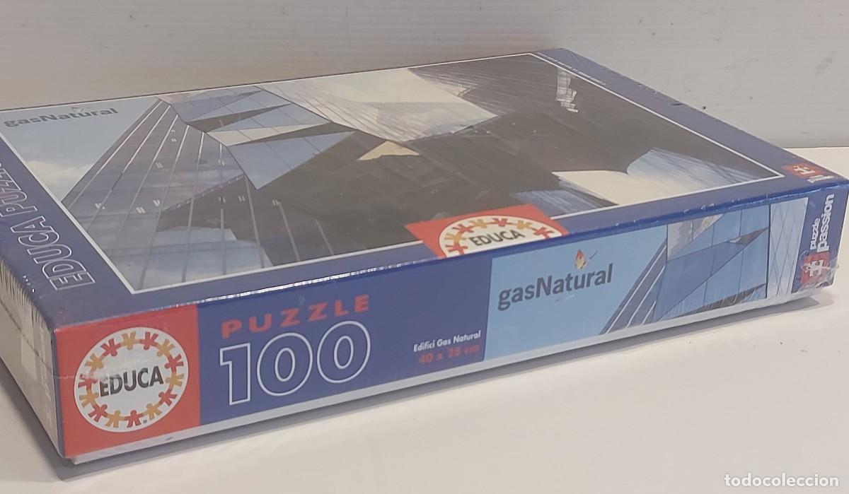 Puzzles: PUZZLE EDUCA / 100 PIEZAS / EDIFICIO GAS NATURAL / 40X28 / PRECINTADO A ESTRENAR - Foto 2