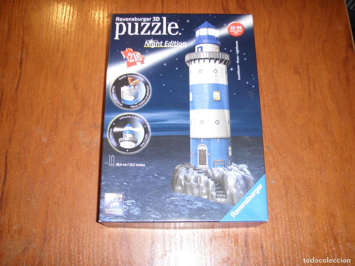 Puzzles: PUZZLE 3D REVENSBURGER FARO CON LUZ COMO NUEVO - Foto 1