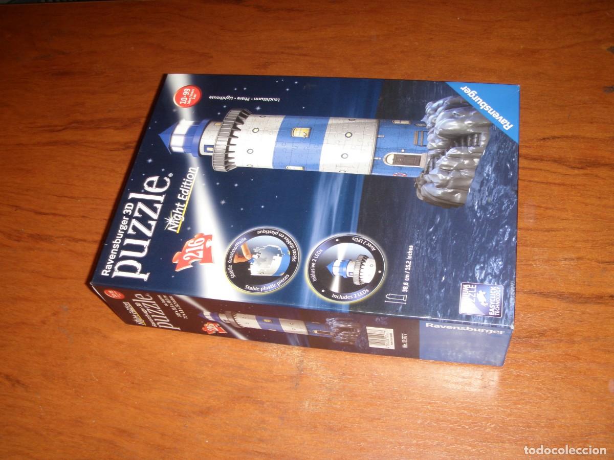 Puzzles: PUZZLE 3D REVENSBURGER FARO CON LUZ COMO NUEVO - Foto 2