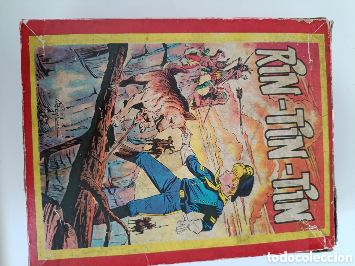 Puzzles: Antiguo Puzzle de cubos de cart&oacute;n RIN TIN TIN - Foto 7