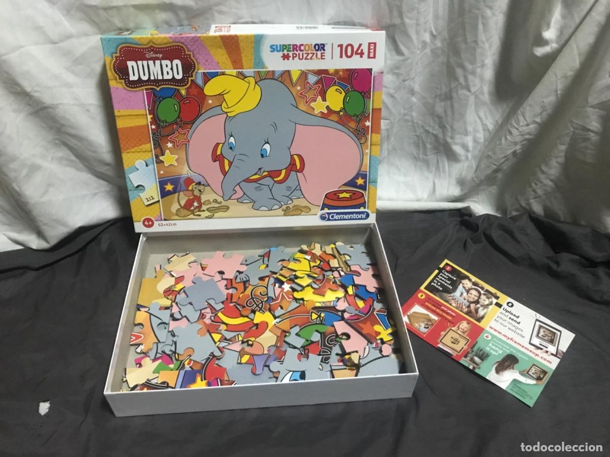 Puzzles: Puzzle Dumbo 104 piezas de Clementoni completo - Foto 1