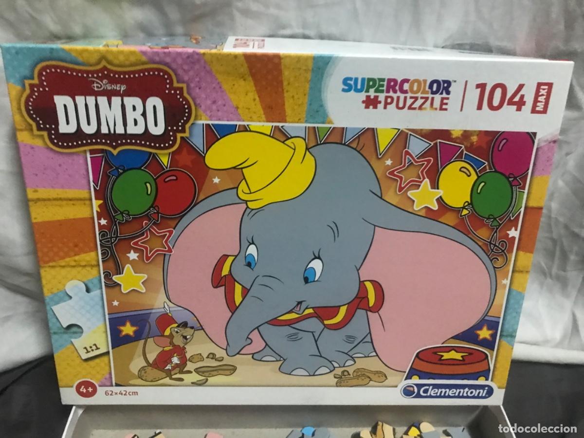 Puzzles: Puzzle Dumbo 104 piezas de Clementoni completo - Foto 2