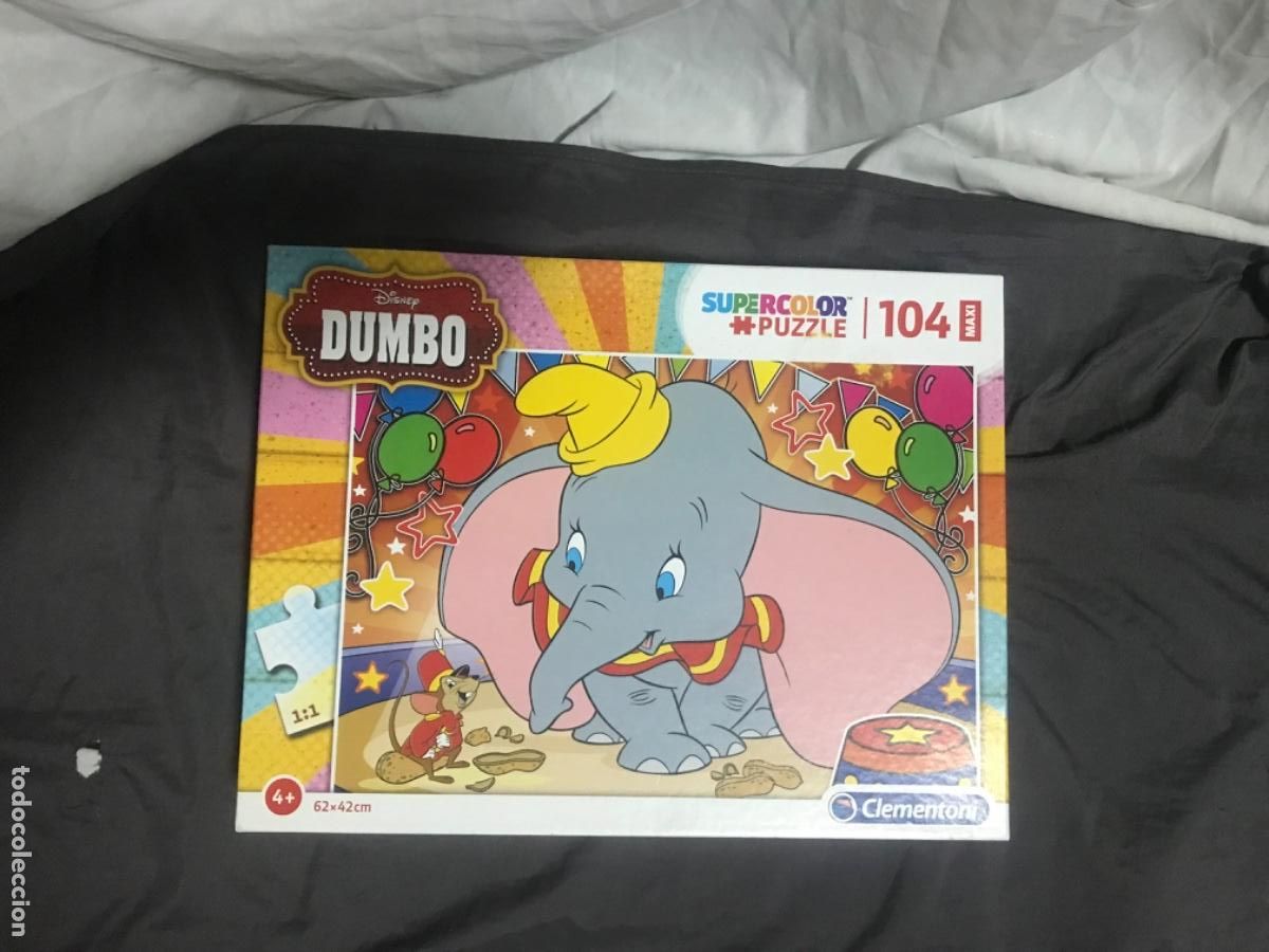 Puzzles: Puzzle Dumbo 104 piezas de Clementoni completo - Foto 9