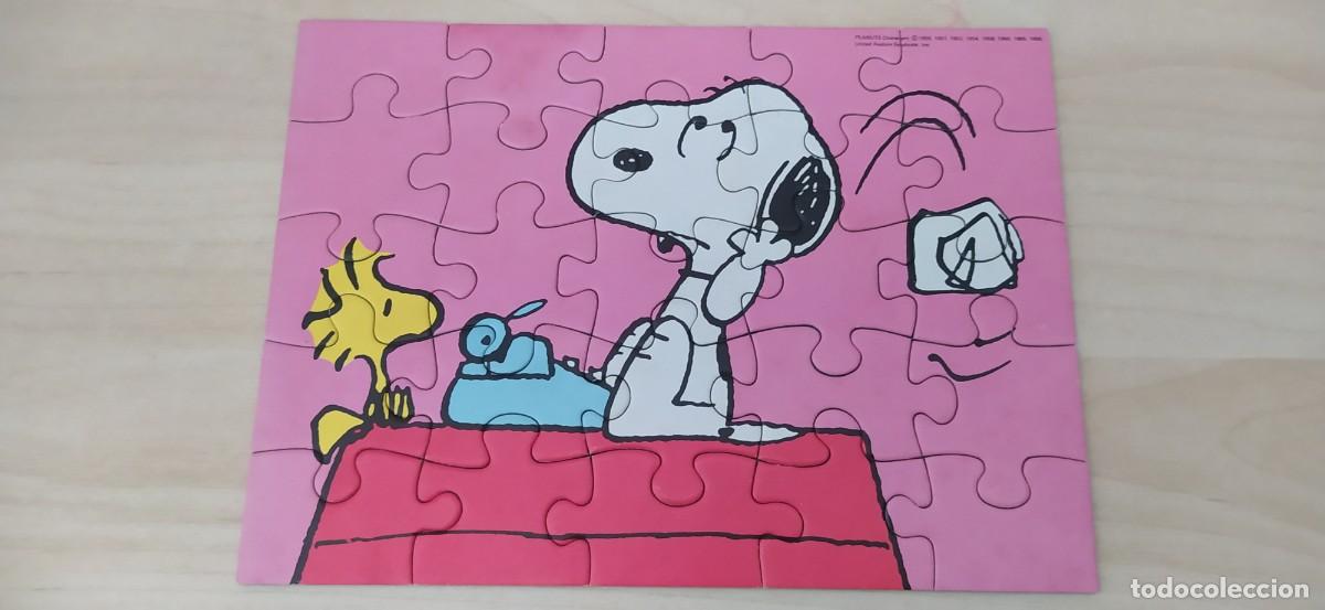 Puzzles: SNOOPY PUZZLE EDUCA 3 PUZZLES COMPLETO - Foto 3