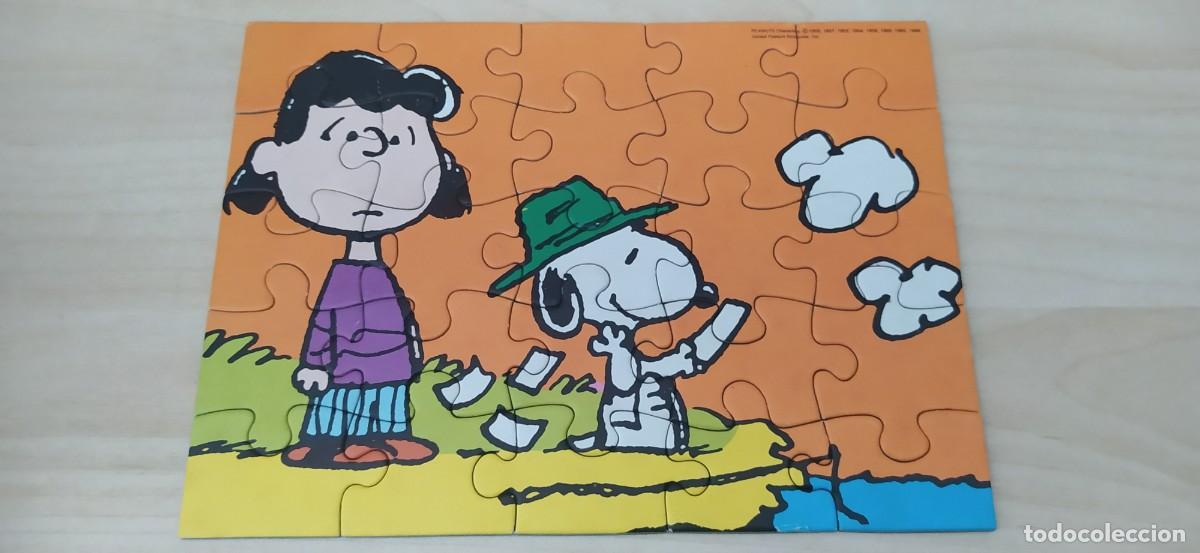 Puzzles: SNOOPY PUZZLE EDUCA 3 PUZZLES COMPLETO - Foto 4
