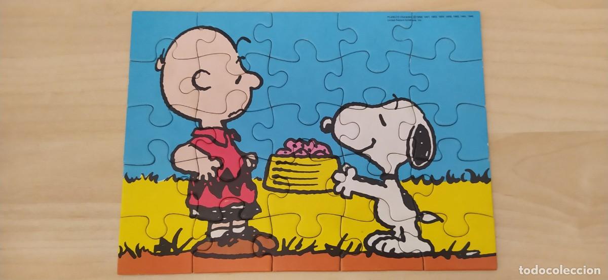 Puzzles: SNOOPY PUZZLE EDUCA 3 PUZZLES COMPLETO - Foto 5