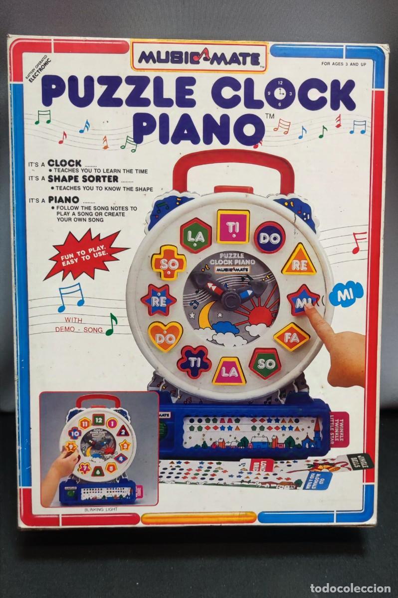 Puzzles: Puzzle clock piano de Dival a&ntilde;o 1992 - Foto 1