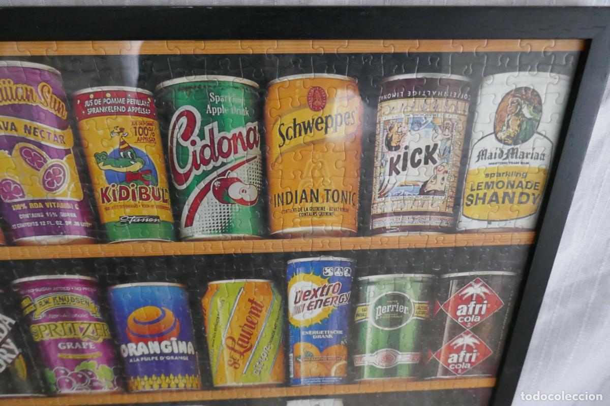 Puzzles: PUZZLE - COLECCION DE LATAS DE REFRESCOS - Foto 2