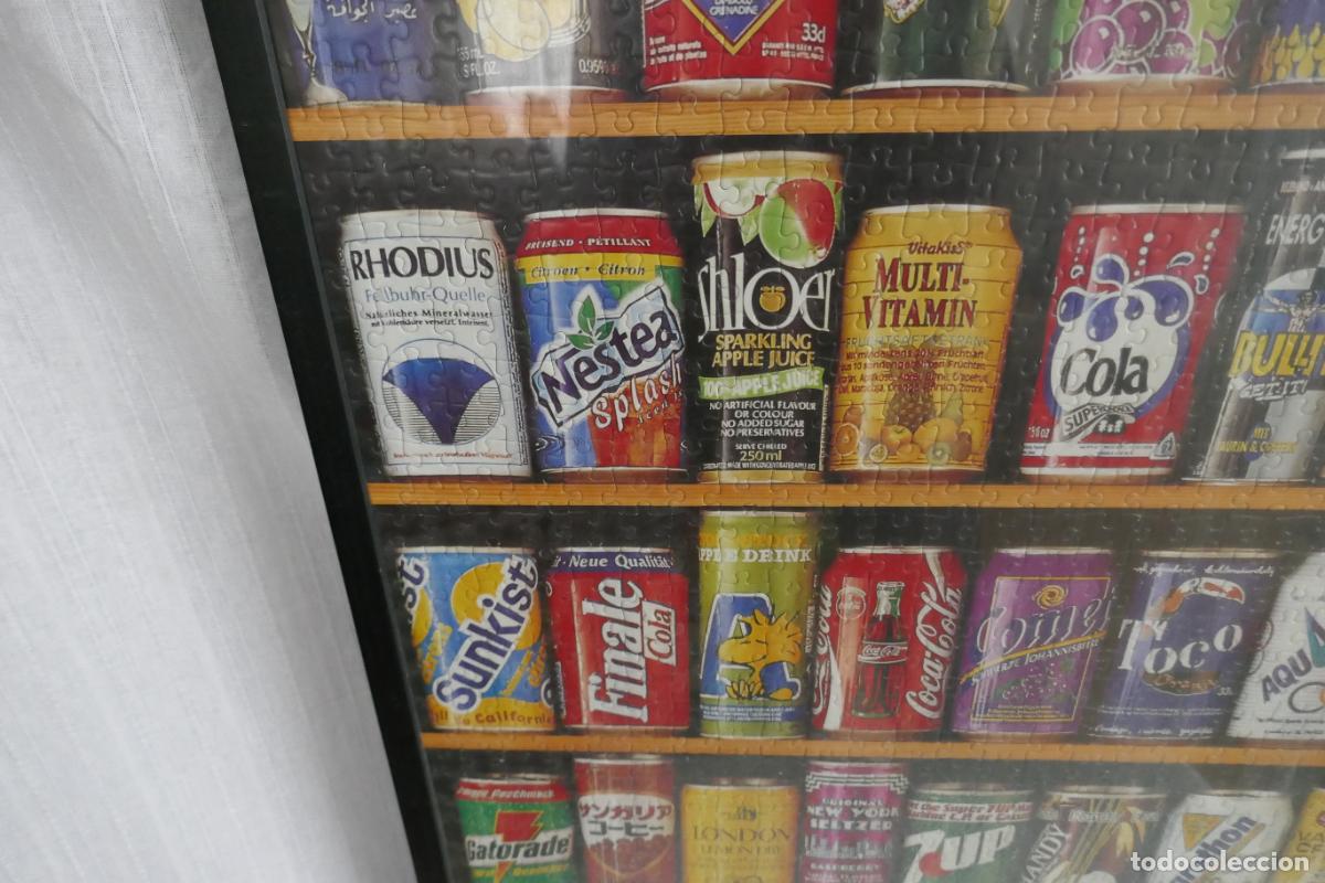 Puzzles: PUZZLE - COLECCION DE LATAS DE REFRESCOS - Foto 4