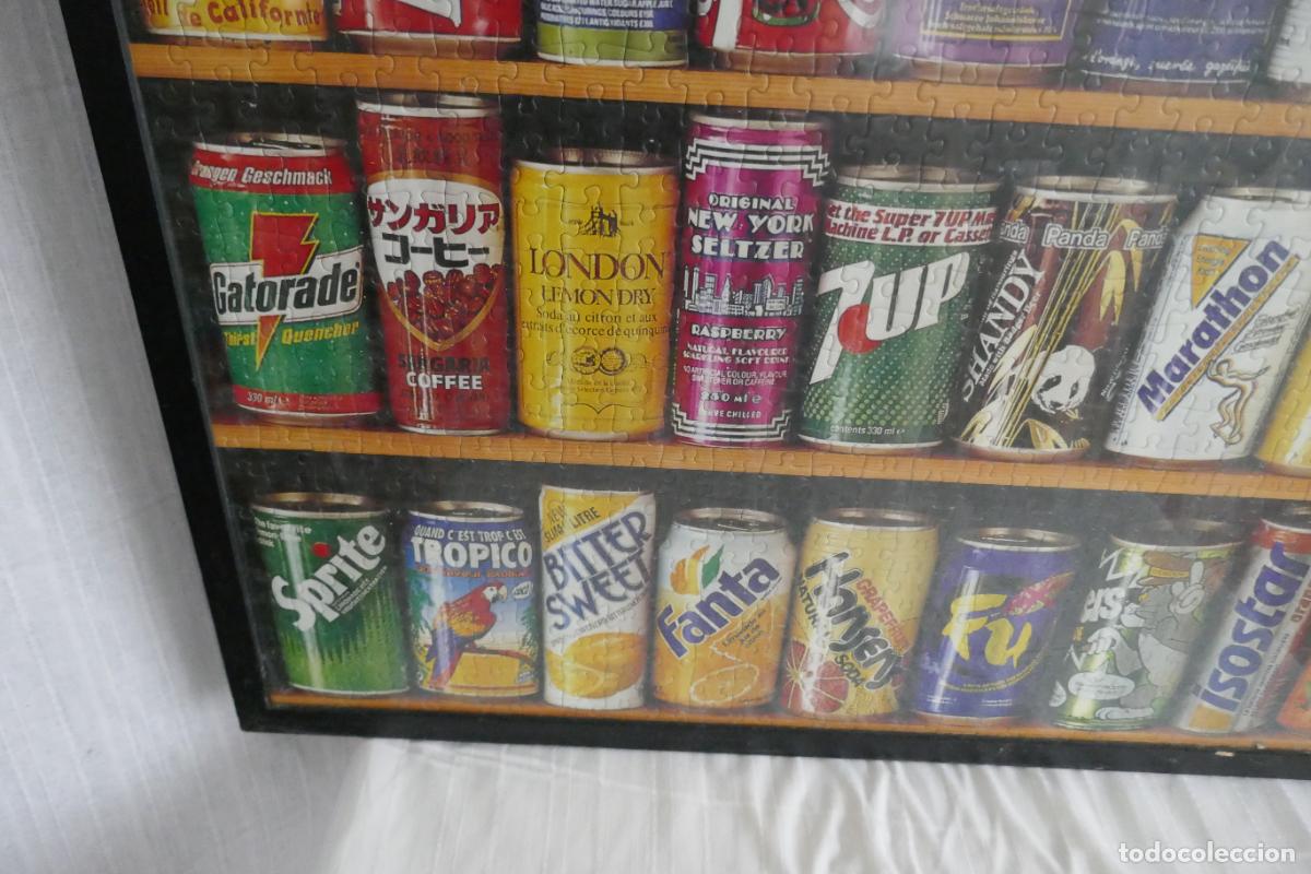 Puzzles: PUZZLE - COLECCION DE LATAS DE REFRESCOS - Foto 7