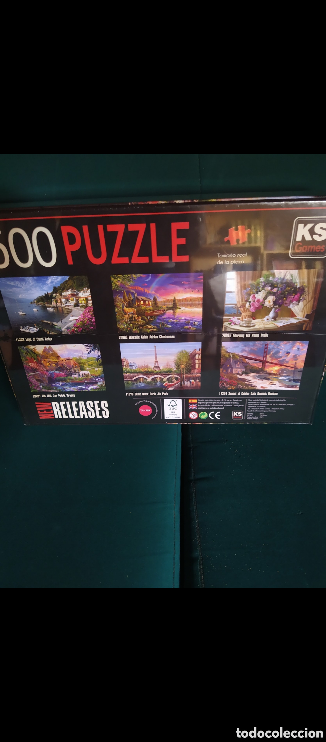 Puzzles: Lote de 2 puzzles de 500 piezas - Foto 6