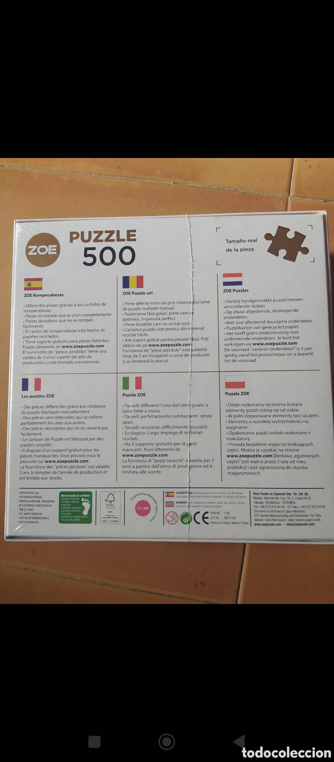 Puzzles: Lote de 2 puzzles de 500 piezas - Foto 9