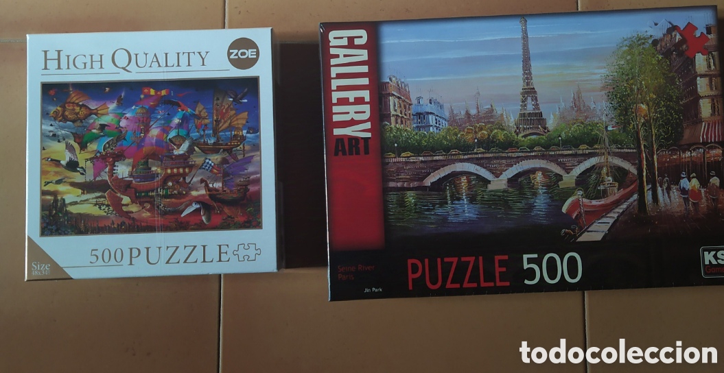 Puzzles: Lote de 2 puzzles de 500 piezas - Foto 11