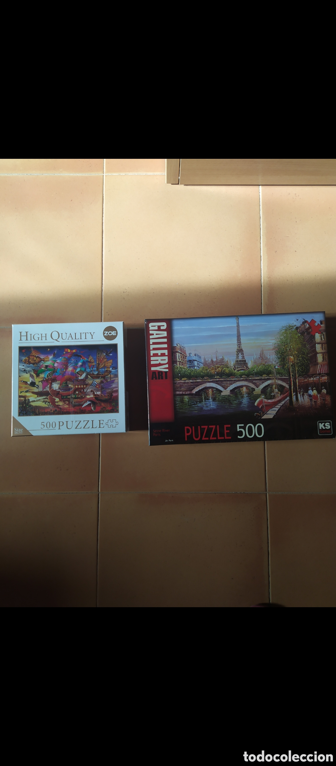 Puzzles: Lote de 2 puzzles de 500 piezas - Foto 2
