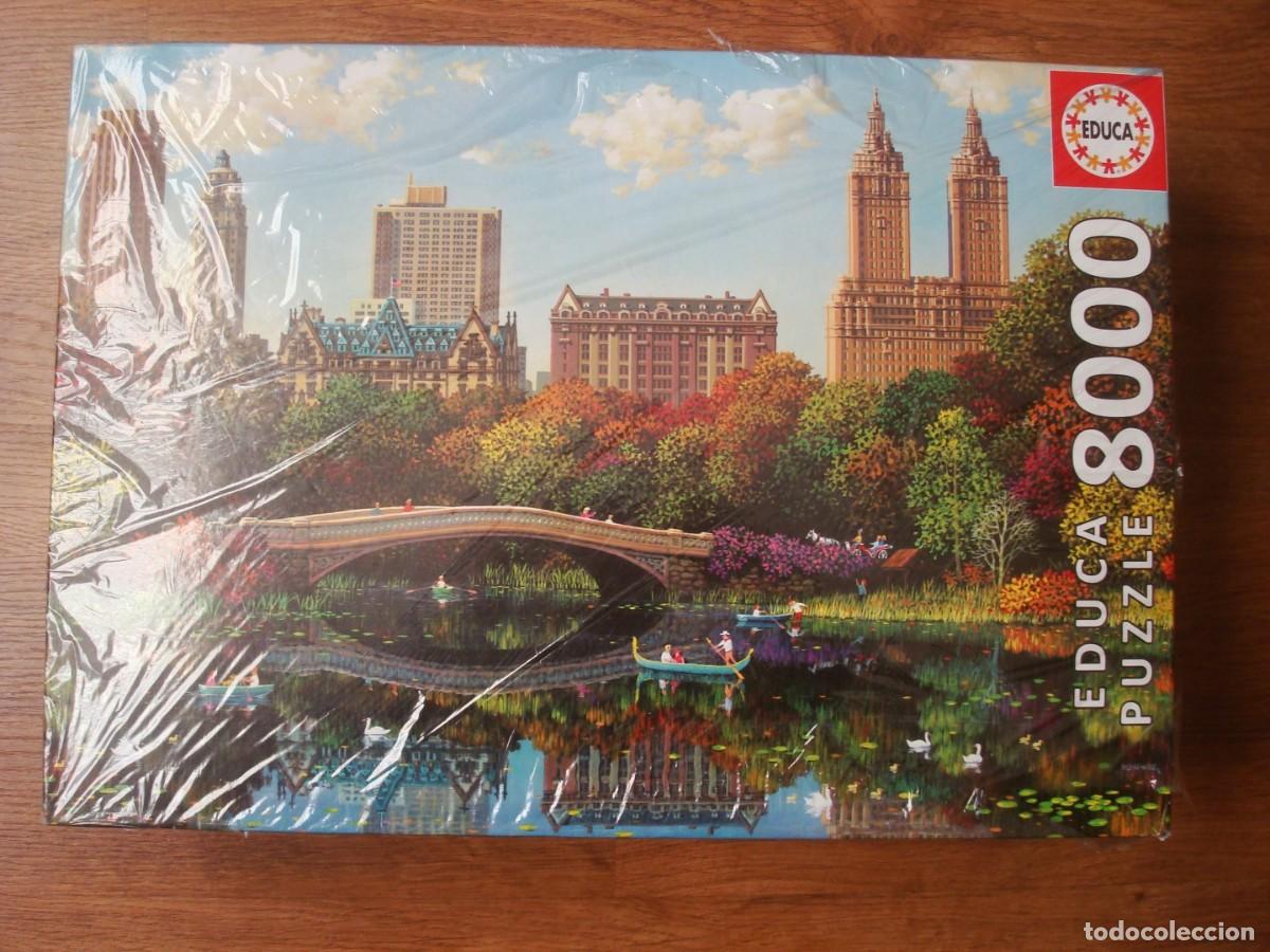 Puzzles: Puzzle 8000 piezas - Central Park Bow Bridge (Educa 17136) - Foto 1