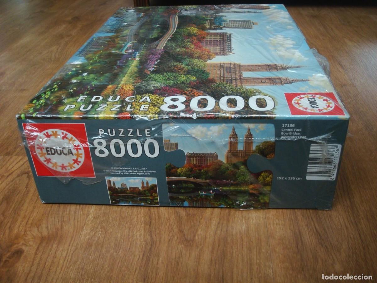 Puzzles: Puzzle 8000 piezas - Central Park Bow Bridge (Educa 17136) - Foto 3
