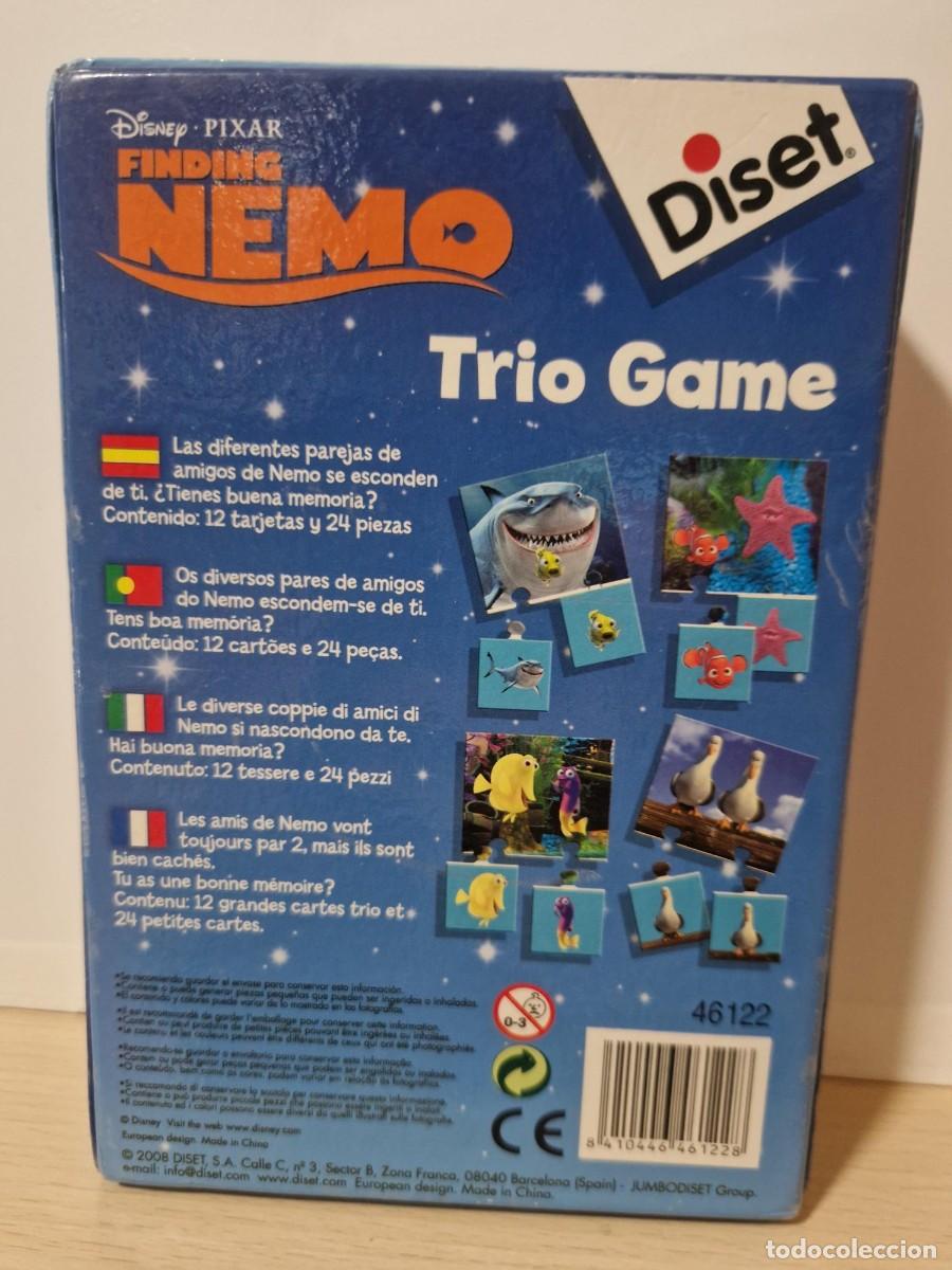 Puzzles: Puzzle: Pixar Trio Game Buscando a Nemo - Foto 2