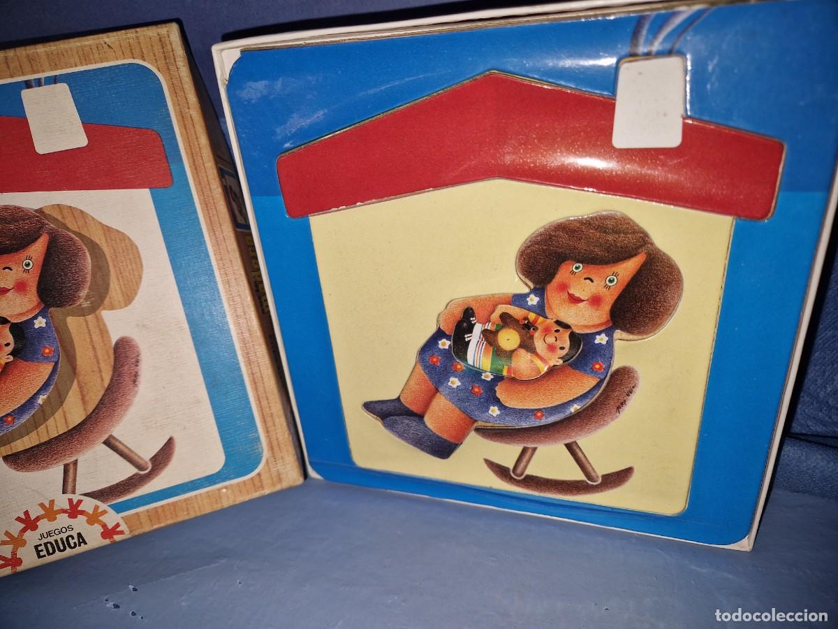 Puzzles: PUZZLE MARQUITO SERIE MADERA DE EDUCA - Foto 1