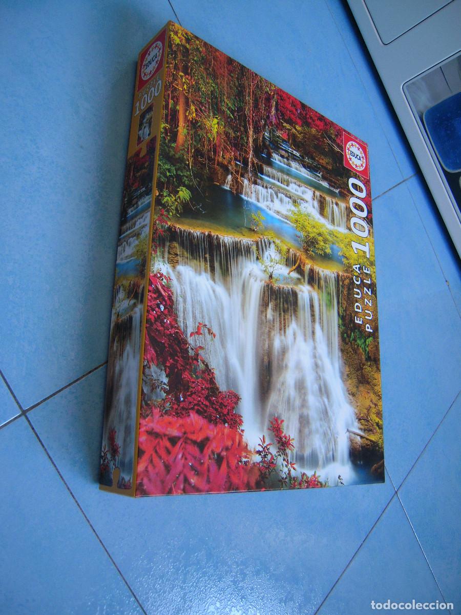 Puzzles: Puzle Educa Catarata en el bosque 1000 piezas - Foto 8