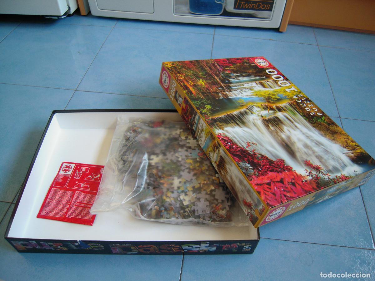 Puzzles: Puzle Educa Catarata en el bosque 1000 piezas - Foto 12