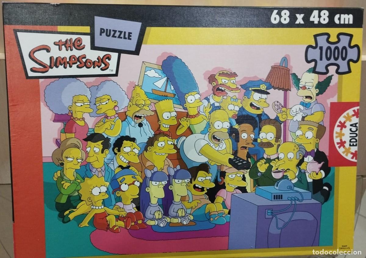 Puzzles: Puzzle: Los Simpson (1000) Educa - 13456 - 1000 Los Simpsons - Foto 1
