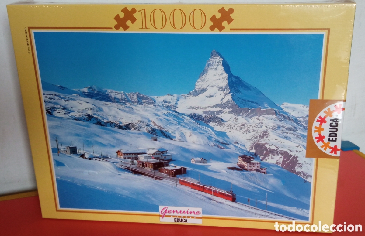 Puzzles: PUZZLE MONTE CERVINO 1000 PZ. EDUCA 1994.CAJA SIN ABRIR. - Foto 1