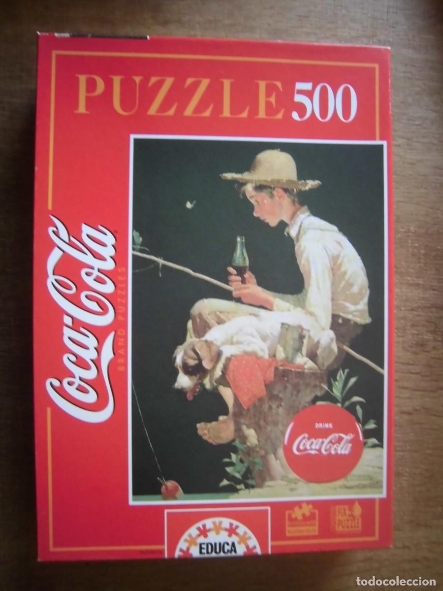 Puzzles: PUZZLE 500 EDUCA NORMAN ROCKWELL COCA COLA - Foto 1