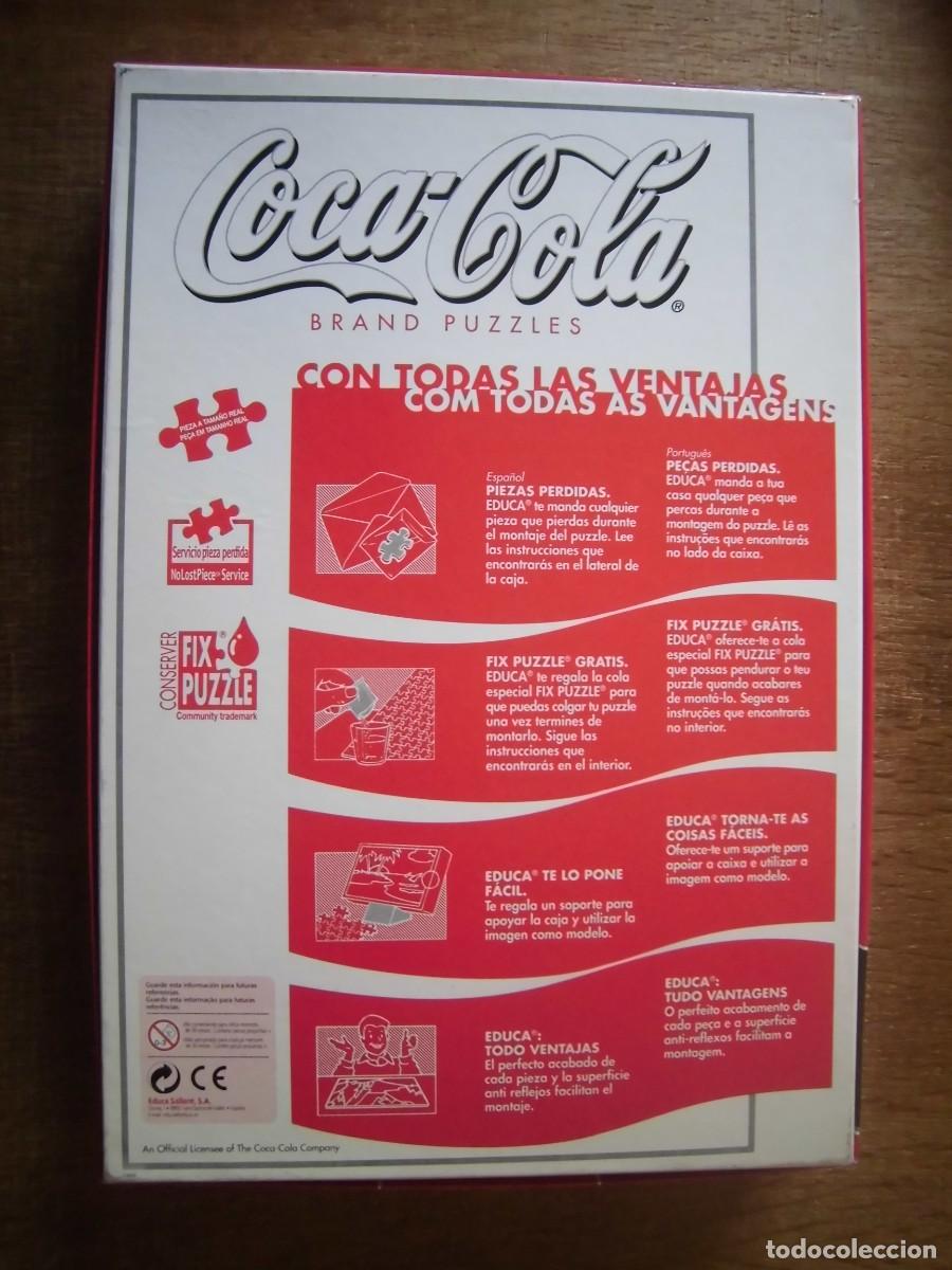 Puzzles: PUZZLE 500 EDUCA NORMAN ROCKWELL COCA COLA - Foto 2
