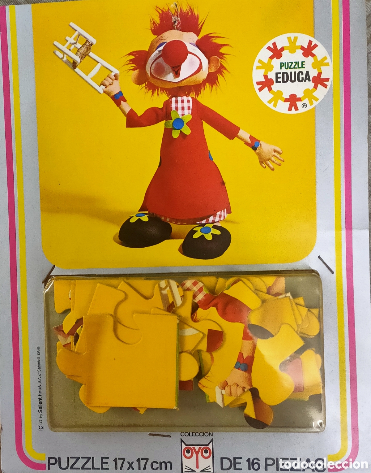 Puzzles: Lote de 11 puzzles marca Educa de los a&ntilde;os 70 - Foto 3