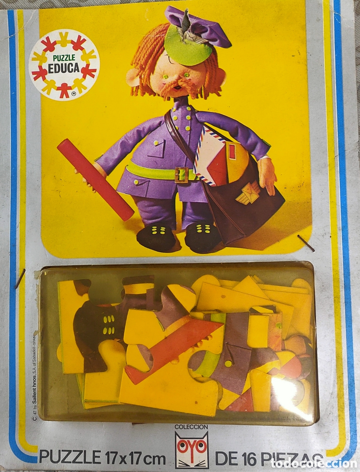 Puzzles: Lote de 11 puzzles marca Educa de los a&ntilde;os 70 - Foto 4