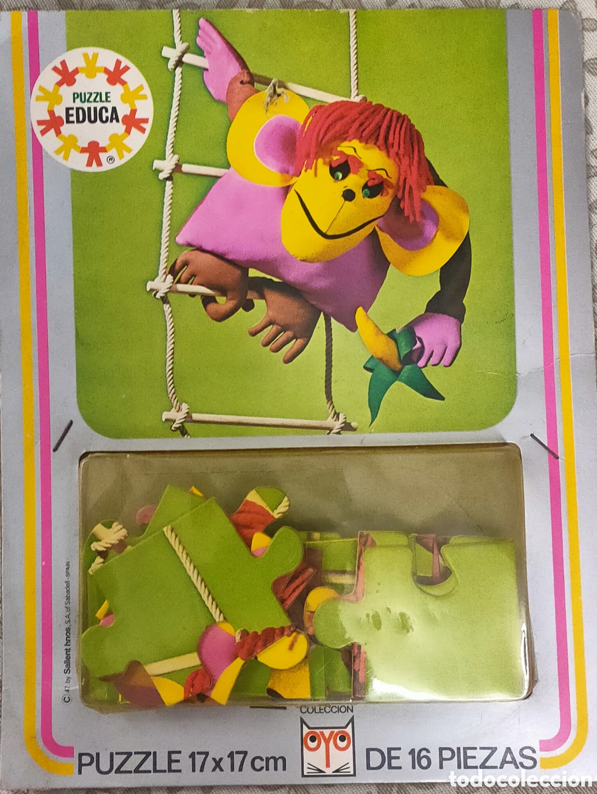 Puzzles: Lote de 11 puzzles marca Educa de los a&ntilde;os 70 - Foto 7