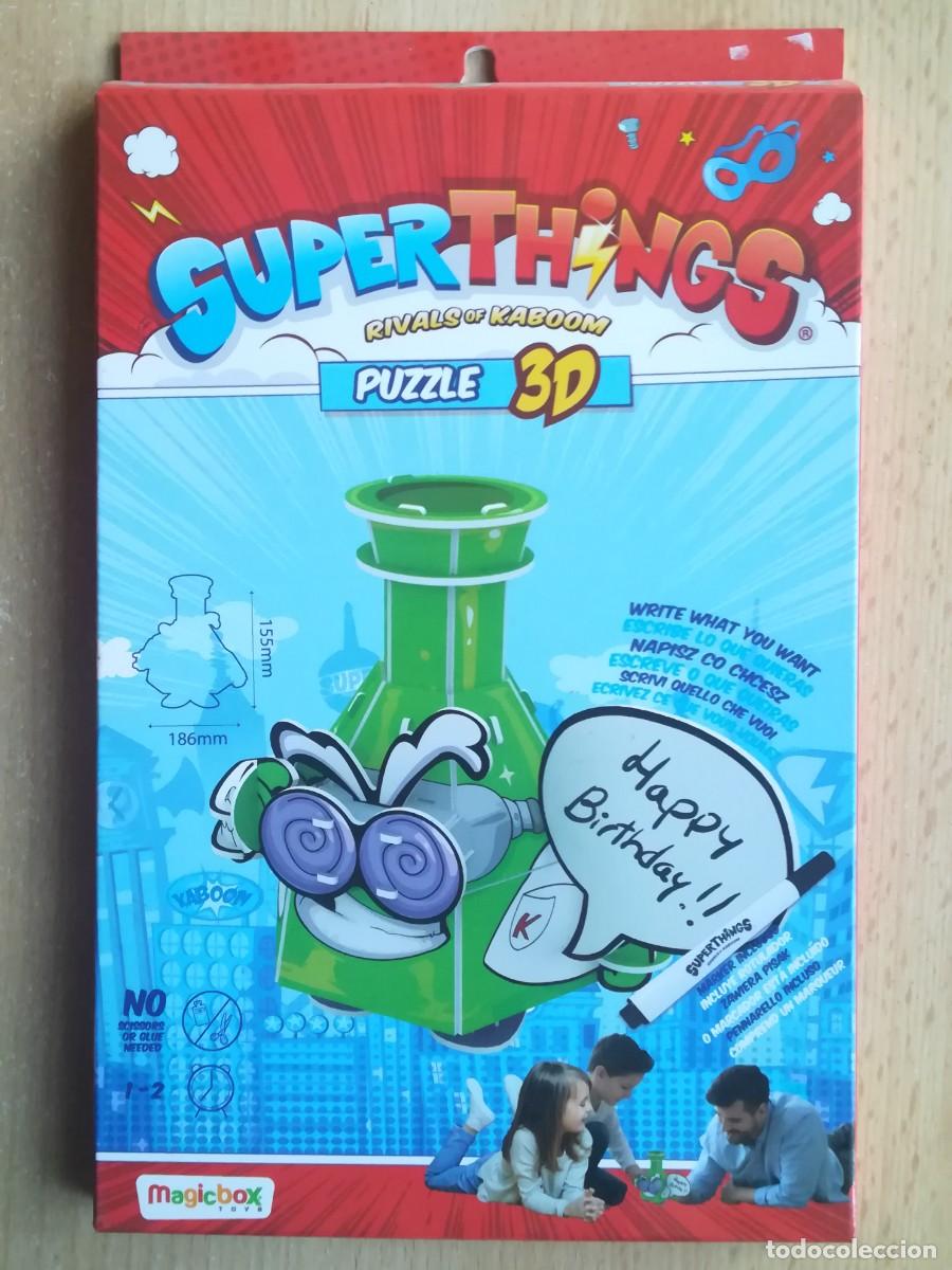 Puzzles: Puzzle 3D Superthings Profesor K - Foto 1
