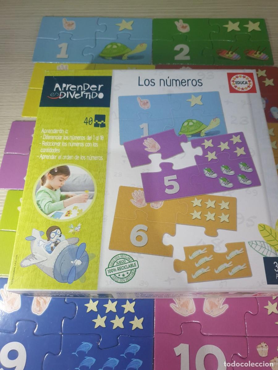 Puzzles: Puzzle Educativo de Educa-Aprender es Divertido-Los N&uacute;meros - Foto 2