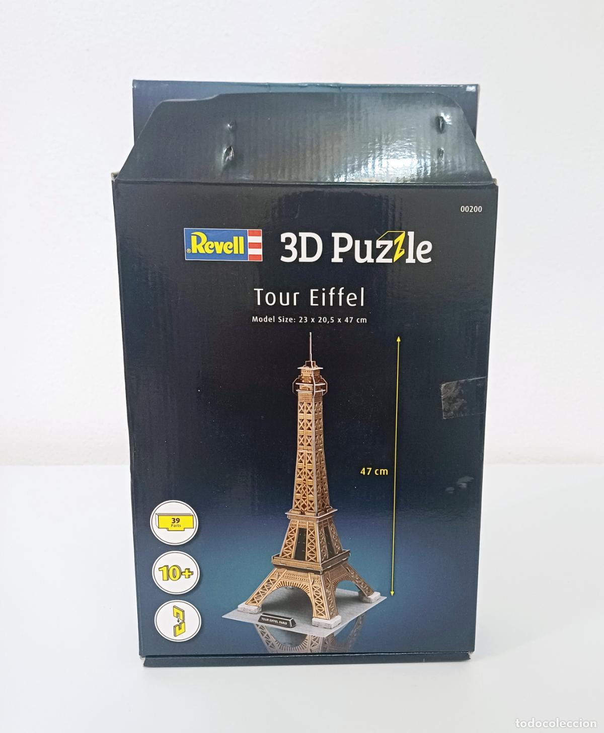 Puzzles: JUEGO PUZZLE 3D TORRE EIFFEL REVELL NUEVO - Foto 3