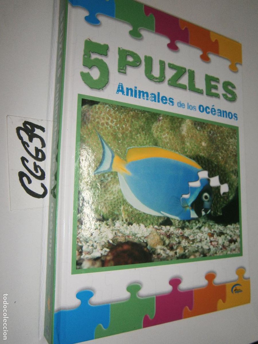 Puzzles: 5 PUZLES DE ANIMALES DE LOS OCEANOS - Foto 1