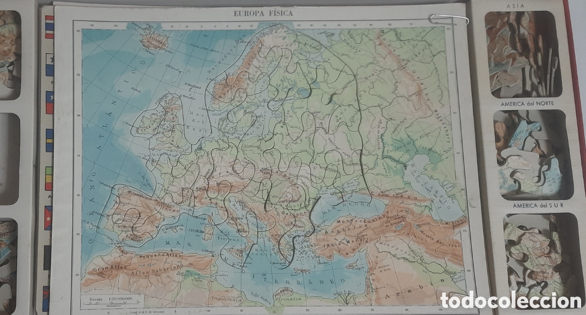 Puzzles: Mapas Puzzles Cartogr&aacute;ficos Instructivos - Foto 7