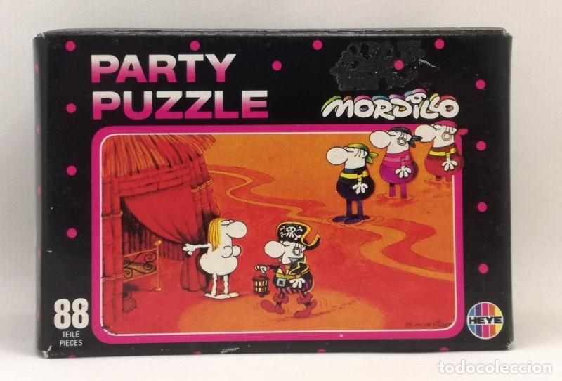 Puzzles: PUZZLE 88 PIEZAS -MORDILLO-. HEYE 1988 - Foto 1