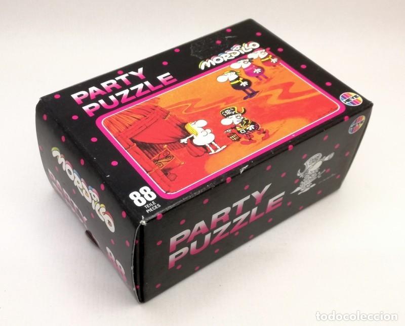 Puzzles: PUZZLE 88 PIEZAS -MORDILLO-. HEYE 1988 - Foto 3