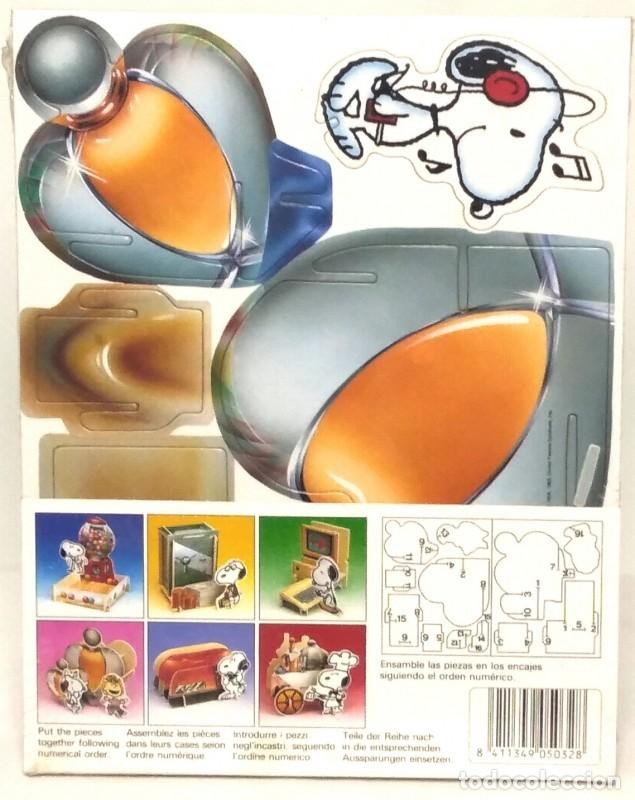 Puzzles: PUZZLE SNOOPY EN MADERA -SET MAQUILLAJE-. EDUCA 1989 (ref. 5032/4) - Foto 2