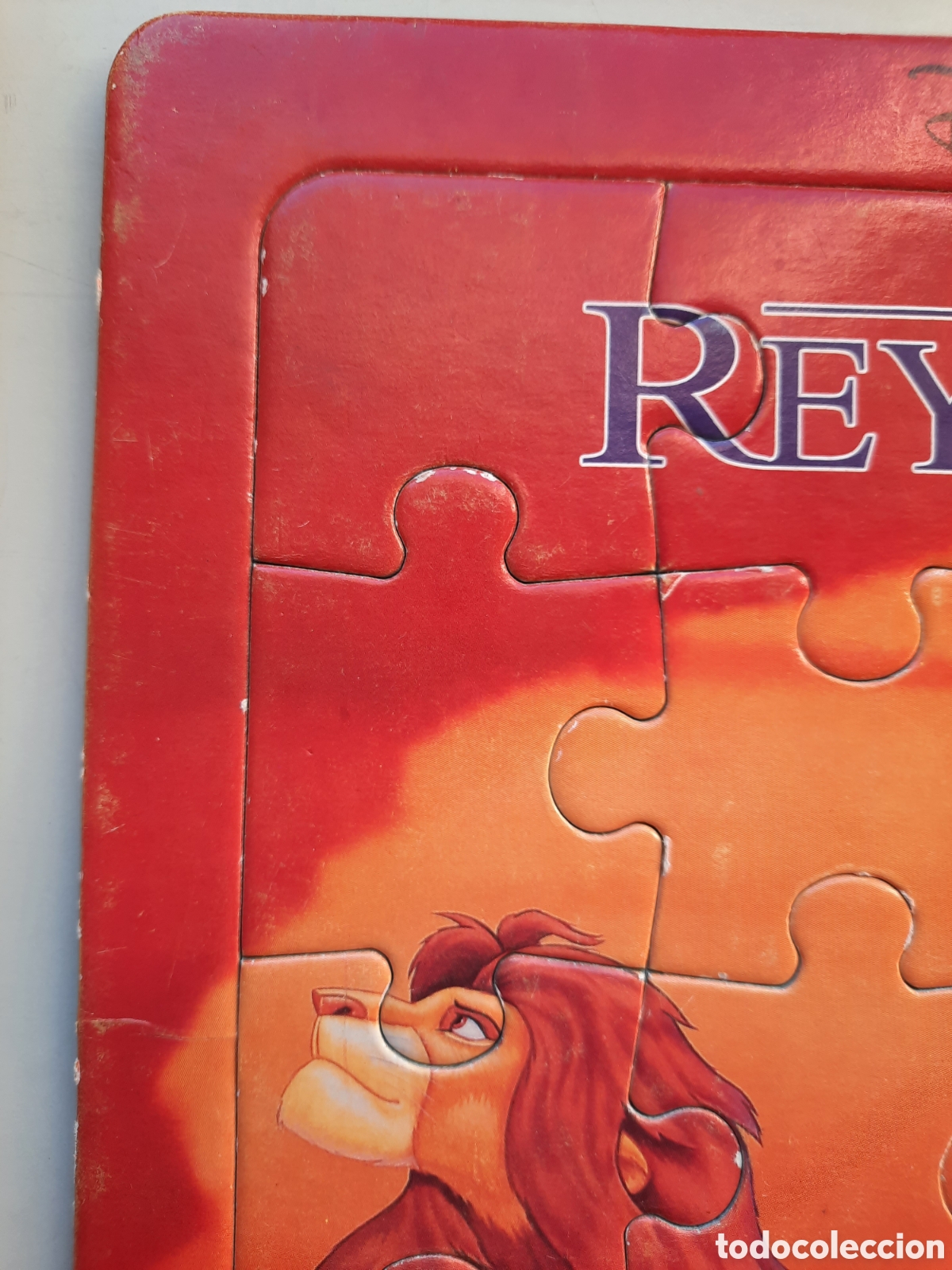 Puzzles: Antiguo puzzle El Rey Le&oacute;n, de Disney, 1994 - Foto 3