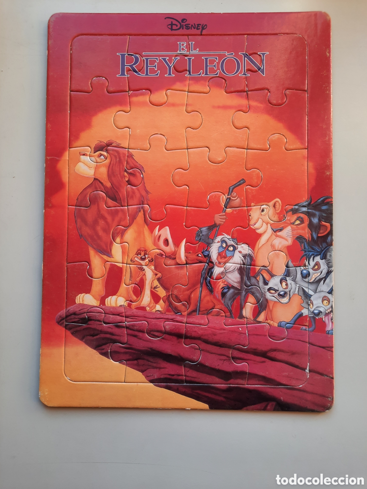 Puzzles: Antiguo puzzle El Rey Le&oacute;n, de Disney, 1994 - Foto 1